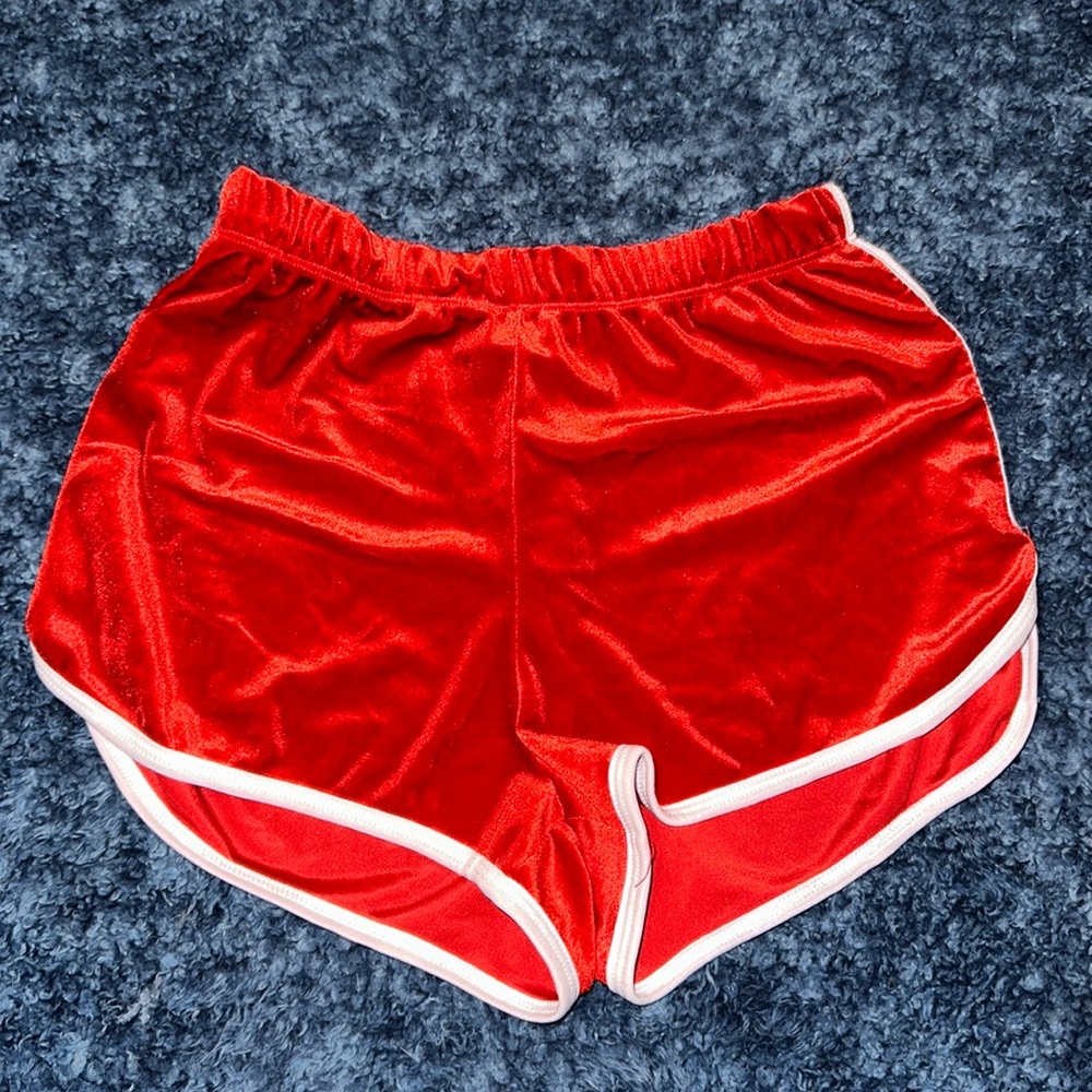 Red Velvet Shorts